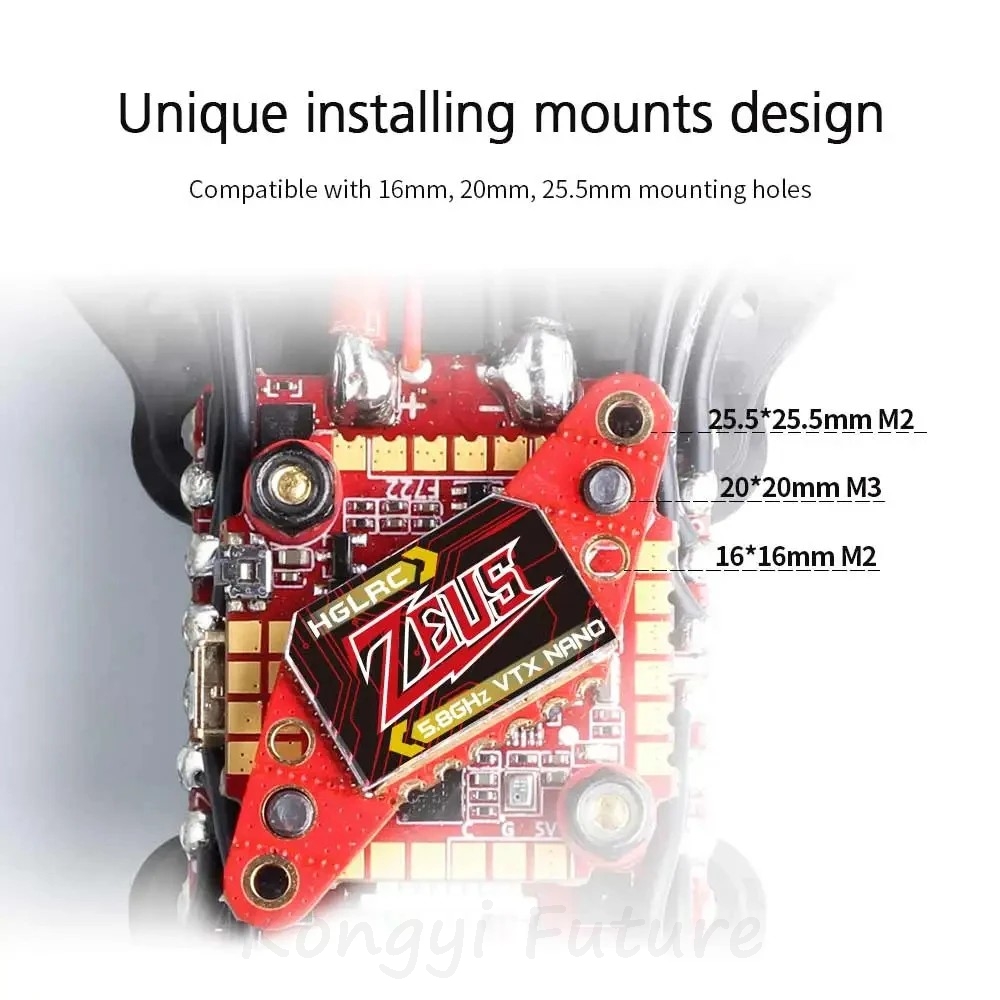 HGLRC Zeus Nano VTX 5.8G 350mW - Joystick Rc Drone incelemesi ve fiyatı