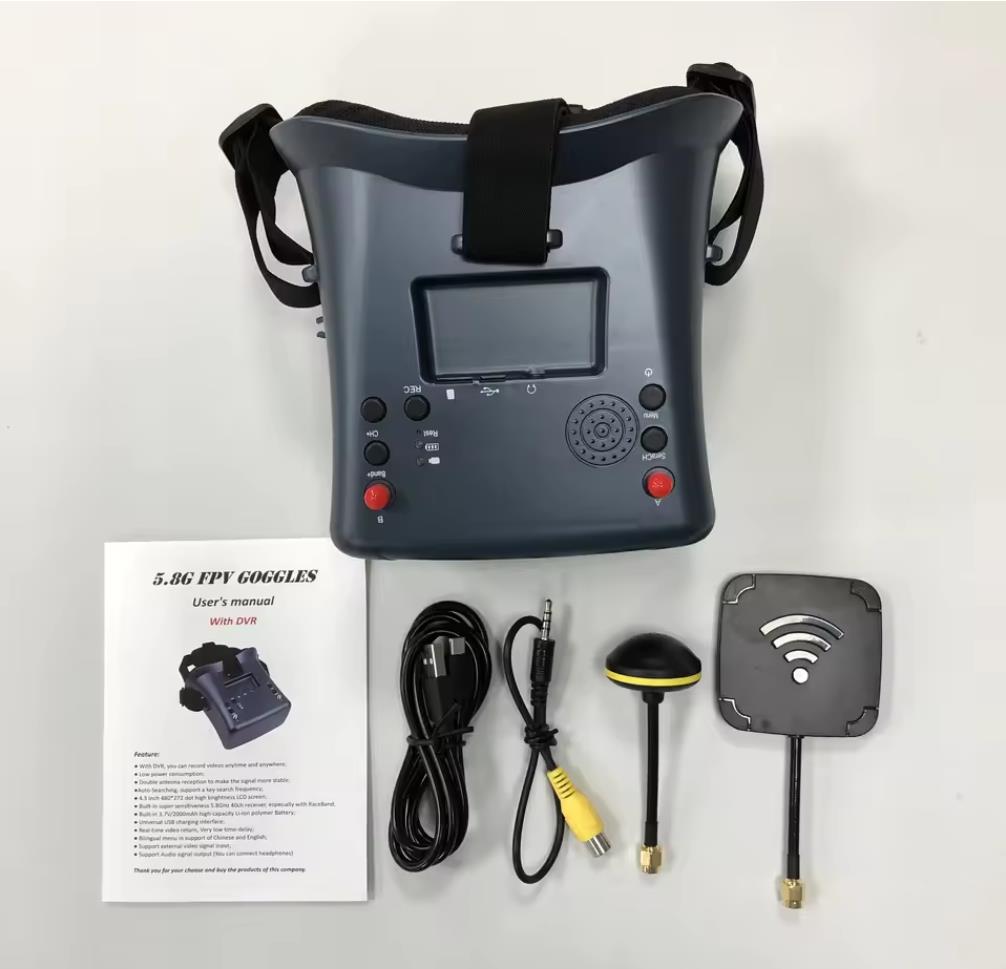 FPV Goggles V1 V2 5.8G 40CH 4. - Fpv Goggles Headset incelemesi ve fiyatı