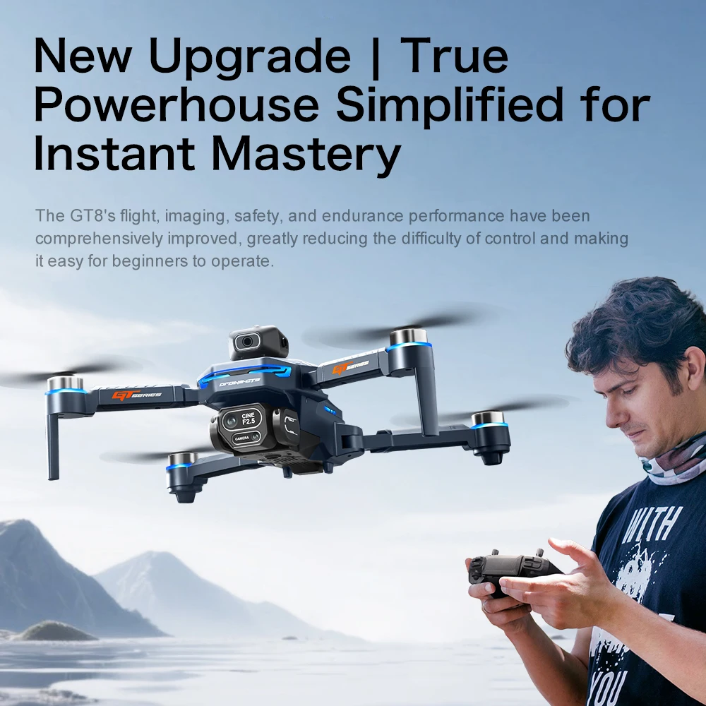 Lenovo GT8 Drone 8k Camera wit - Drone Gt8 Rc incelemesi ve fiyatı