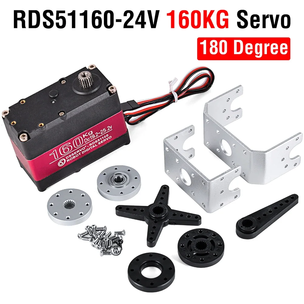 Large Servo 160Kg 24V RC Digit - Drone Rc Car incelemesi ve fiyatı