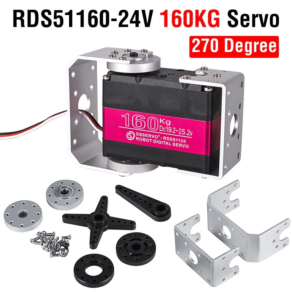 Large Servo 160Kg 24V RC Digit - Drone Rc Car incelemesi ve fiyatı