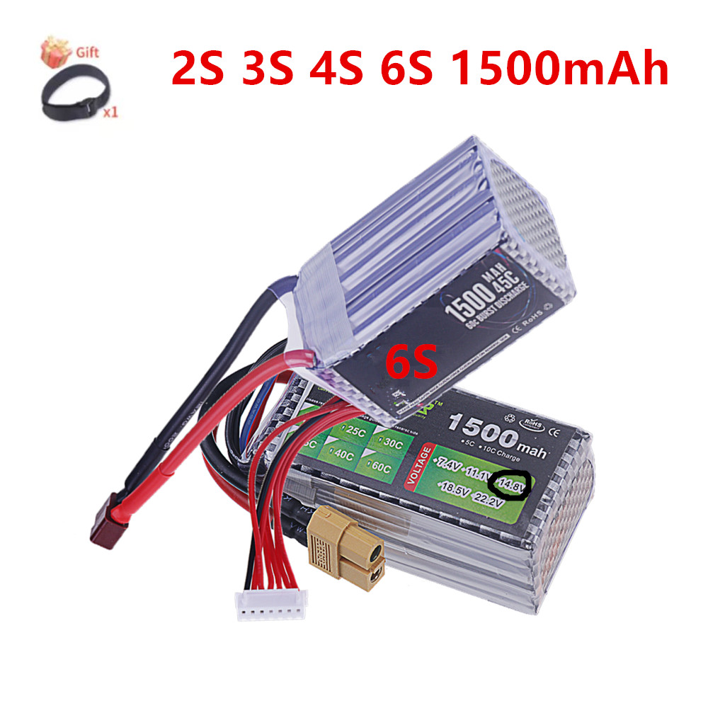 2S 3S 4S 6S Lipo Battery 1500M - Drone Rc Truck incelemesi ve fiyatı