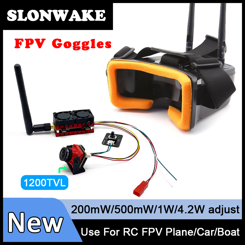 SLONWAKE 5.8G 48CH 4.2W VTX Tr - Fpv Goggles Headset incelemesi ve fiyatı