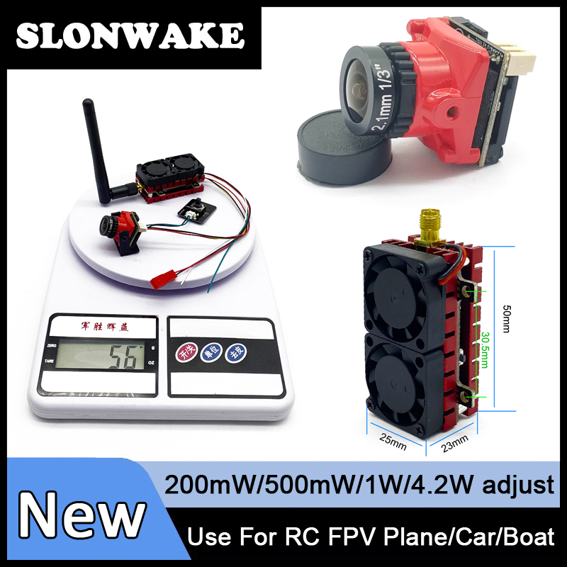 SLONWAKE 5.8G 48CH 4.2W VTX Tr - Fpv Goggles Headset incelemesi ve fiyatı