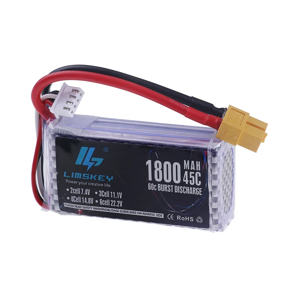3S 1800mAh Lipo Battery 11.1V  - Drone Rc Truck incelemesi ve fiyatı