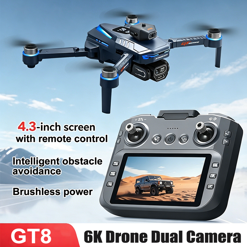 3.7V 1300mAh GT8 Drone 4.3inch - Drone Gt8 Rc incelemesi ve fiyatı