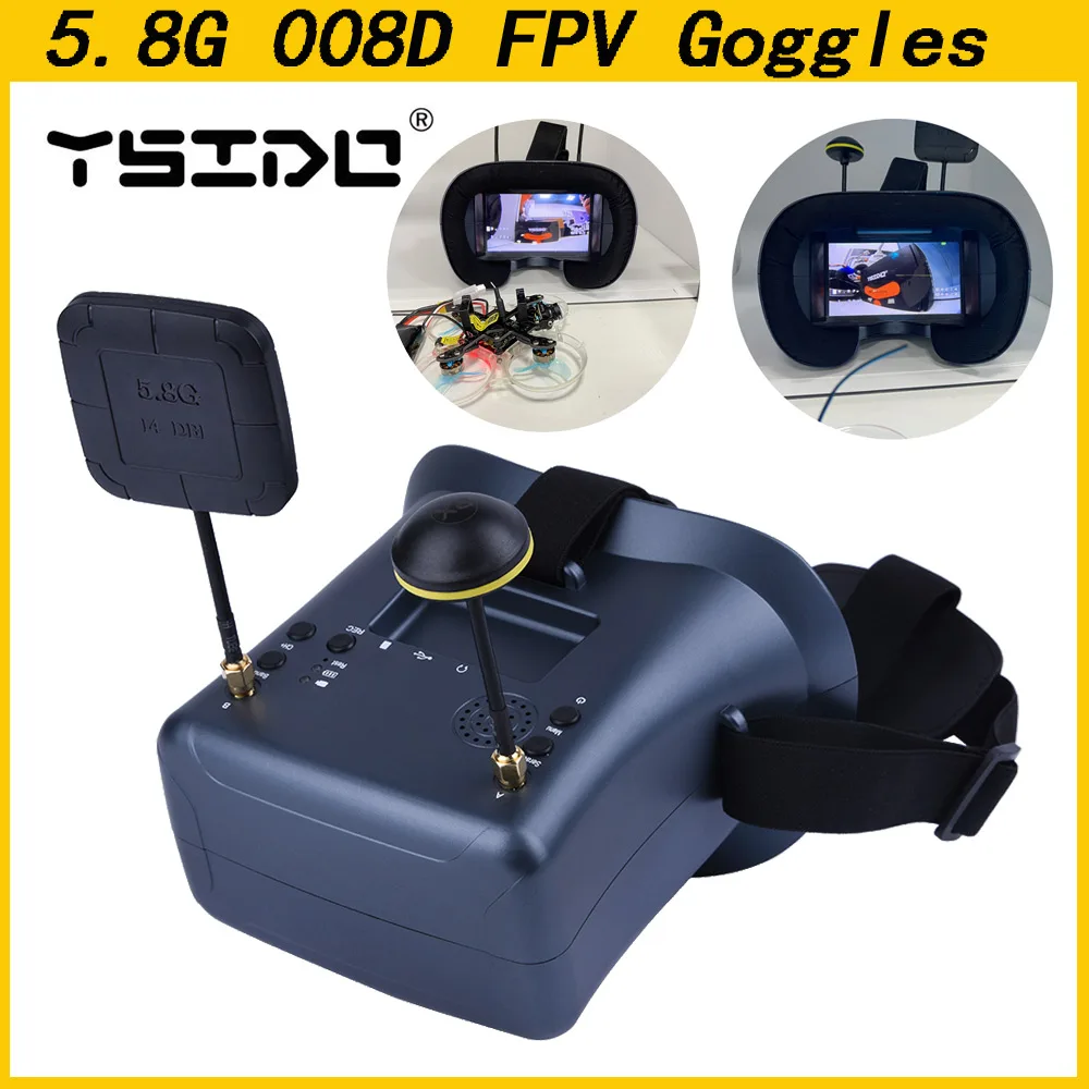 5.8G 40CH 4.3 Inch 800*480 Vid - Fpv Goggles Headset incelemesi ve fiyatı