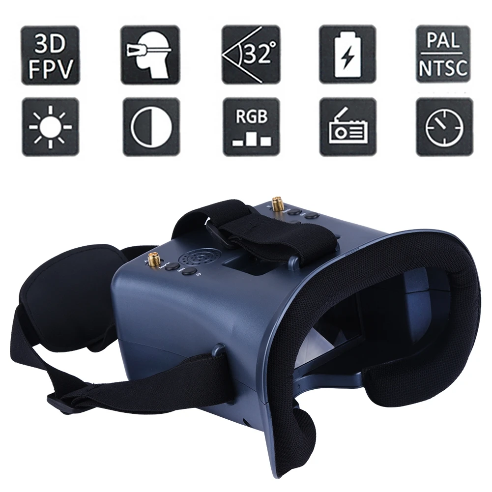 5.8G 40CH 4.3 Inch 800*480 Vid - Fpv Goggles Headset incelemesi ve fiyatı