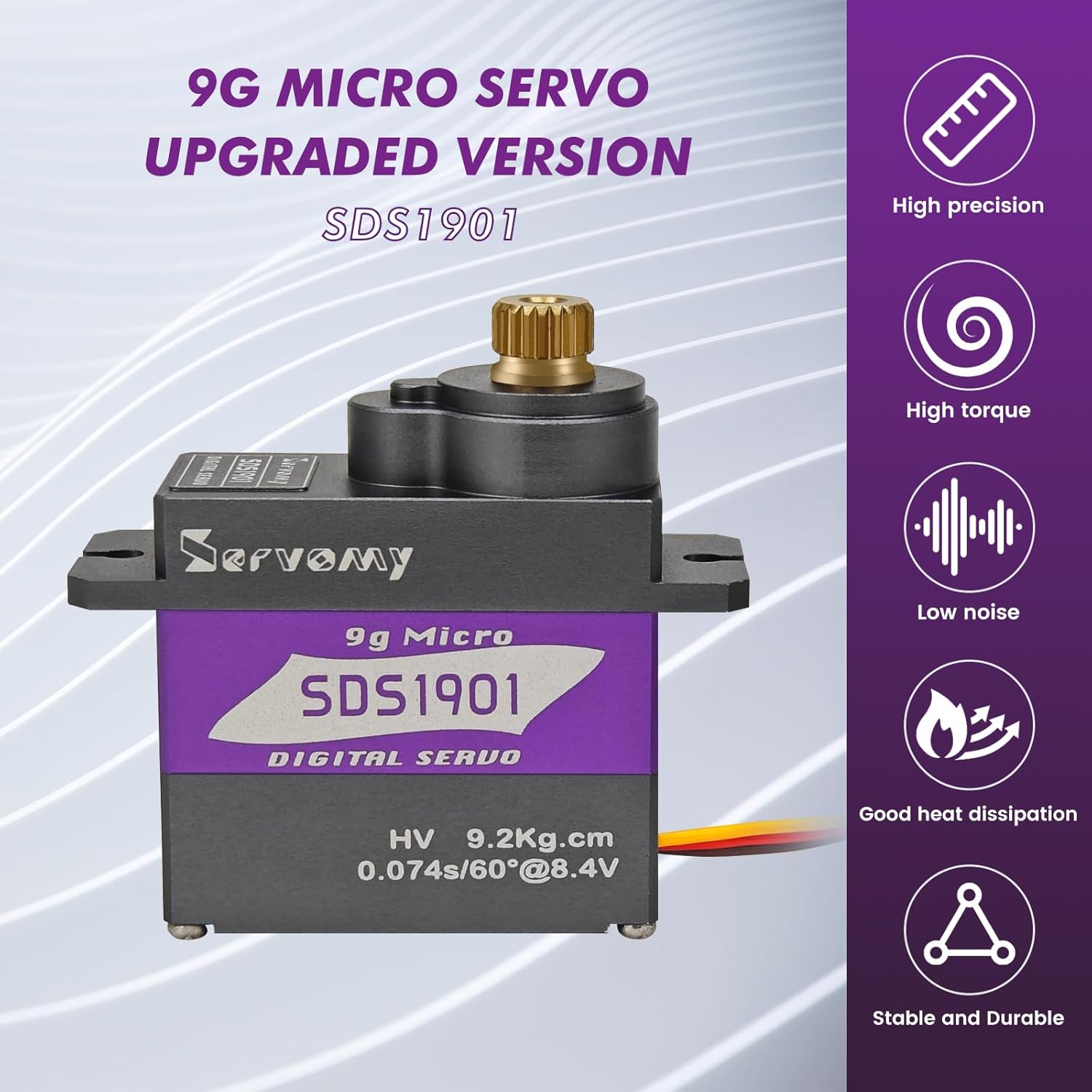 SERVOMY-SDS1901 Digital 9G Mic - Drone Rc Car incelemesi ve fiyatı
