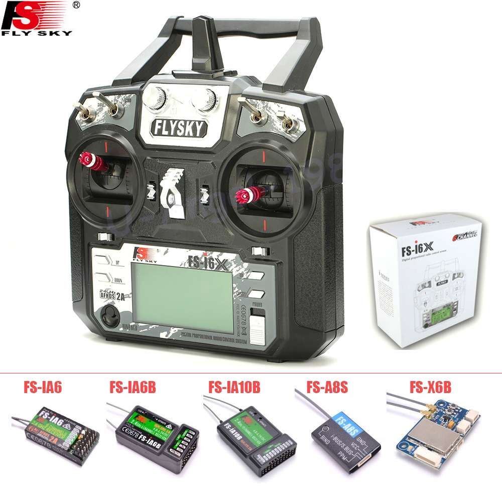 FLYSKY FS-i6X FS i6X 10CH 2.4G - Joystick Rc Drone incelemesi ve fiyatı