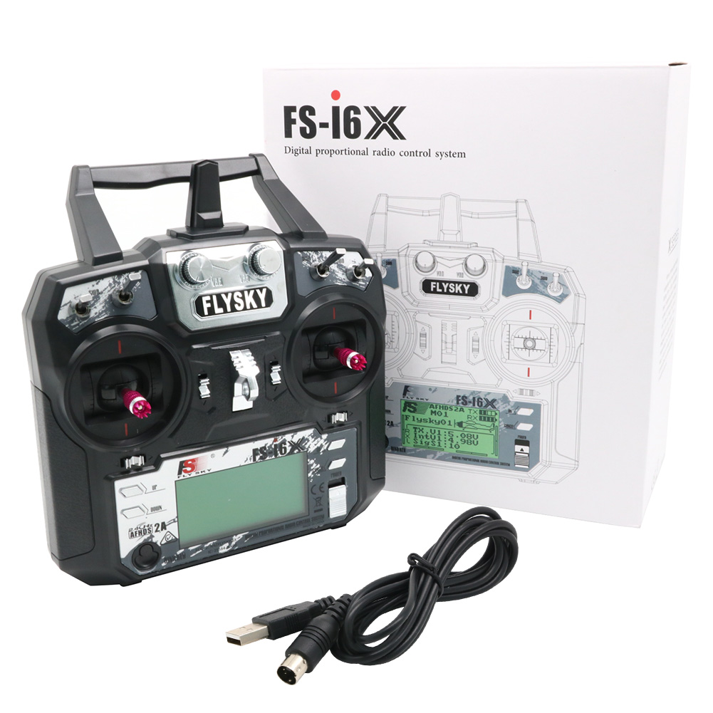 FLYSKY FS-i6X FS i6X 10CH 2.4G - Joystick Rc Drone incelemesi ve fiyatı