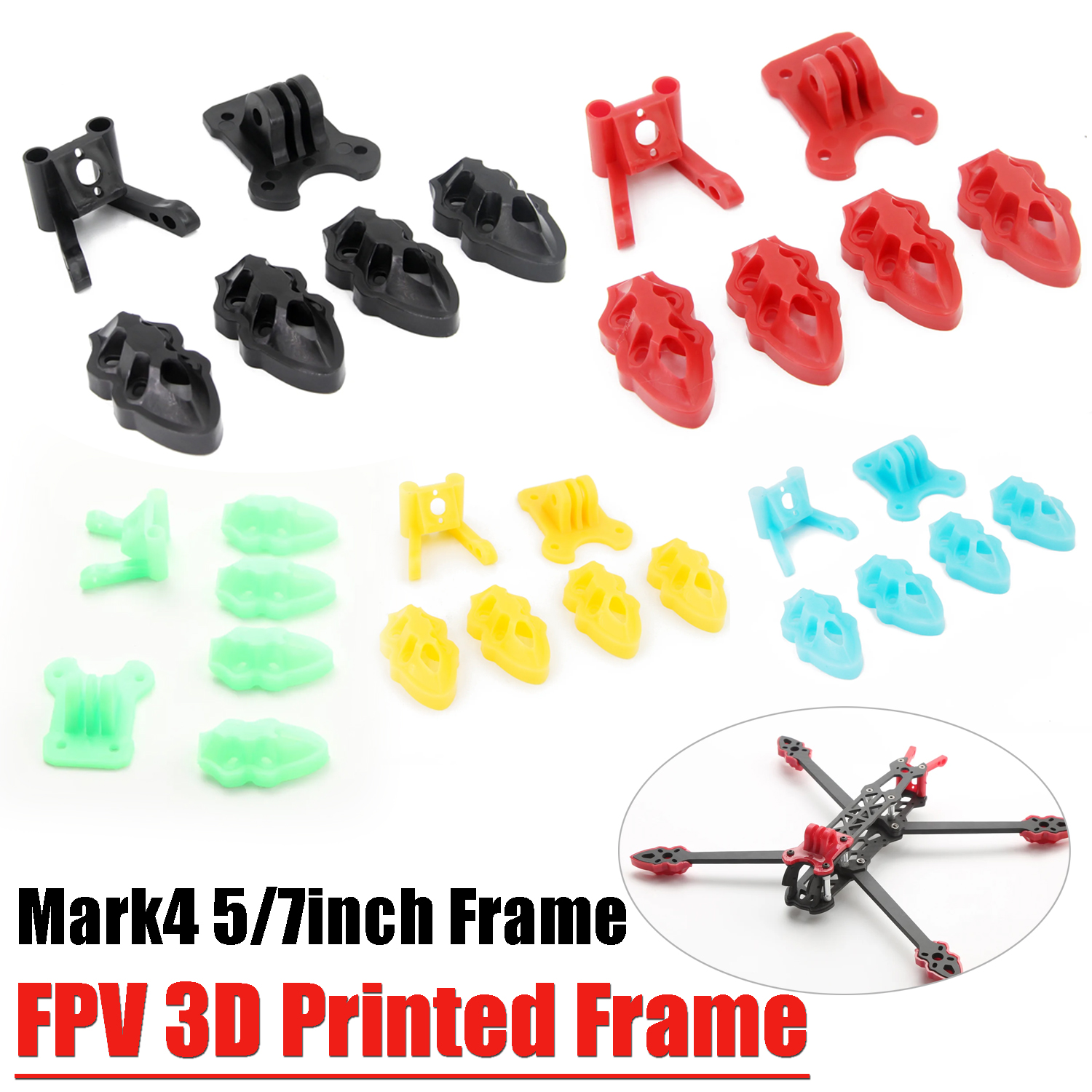Mark4 5inch / 7inch FPV Frame  - 3D Printed Drone Part incelemesi ve fiyatı