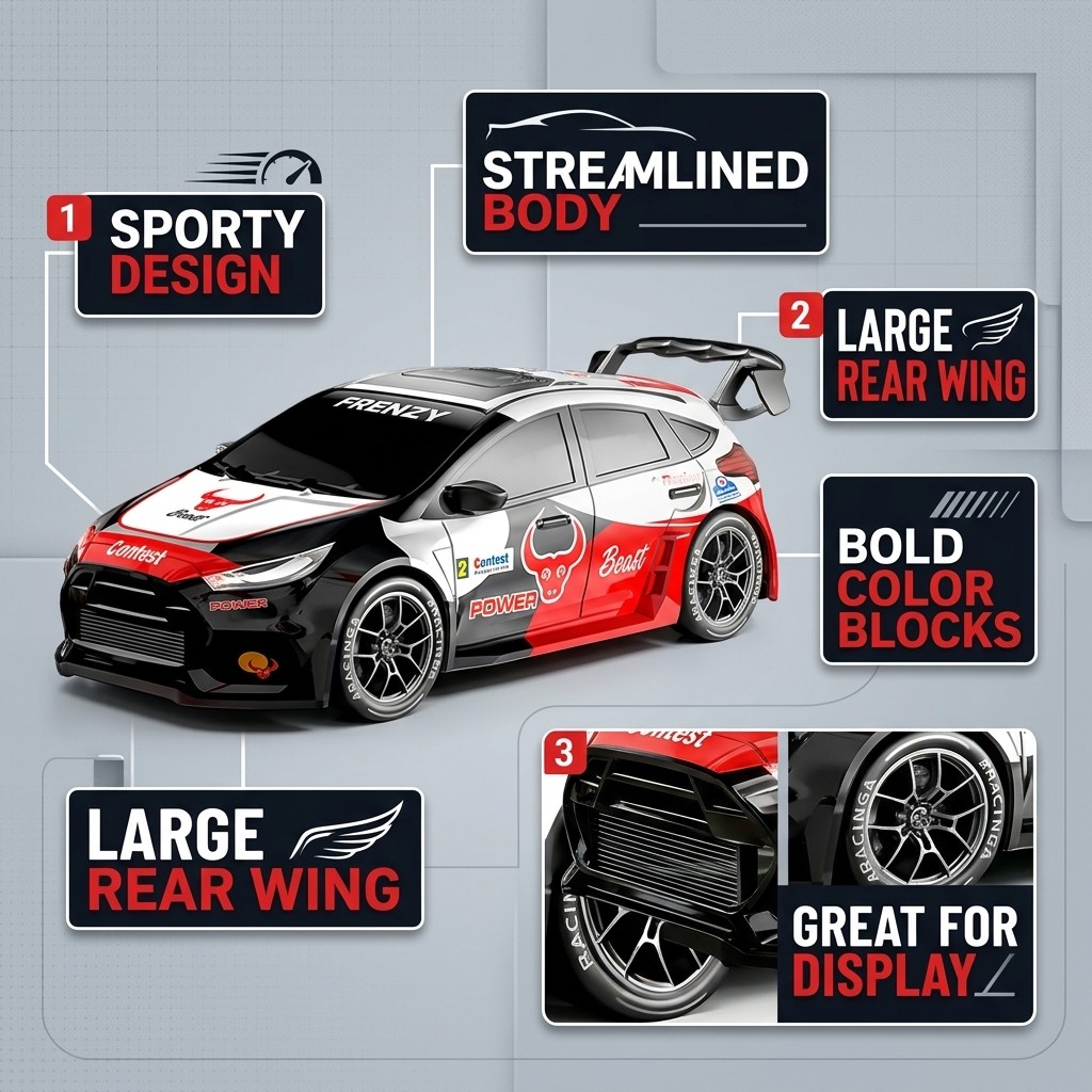 1：24 4WD 50KM/H RC Car Stunt D - Rc Drift Car Kit incelemesi ve fiyatı