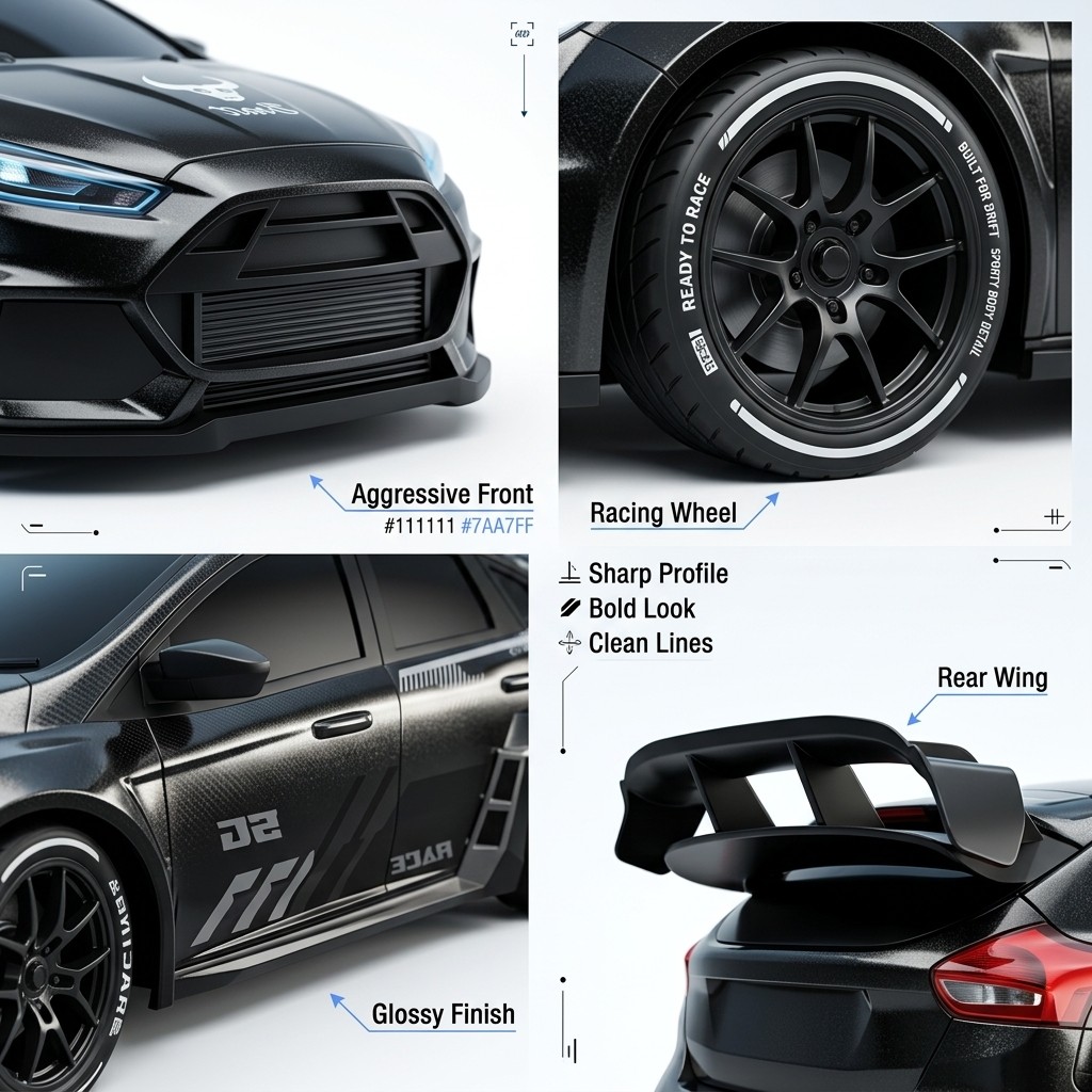 1：24 4WD 50KM/H RC Car Stunt D - Rc Drift Car Kit incelemesi ve fiyatı