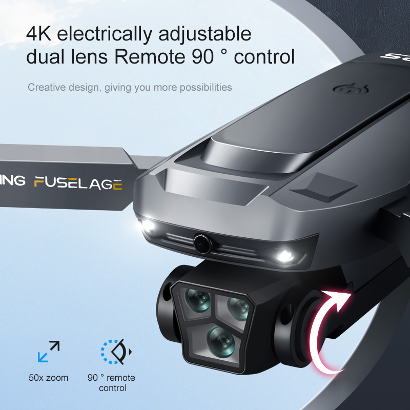 K811MAX Quadcopter Drone: Brus - Drone Z incelemesi ve fiyatı