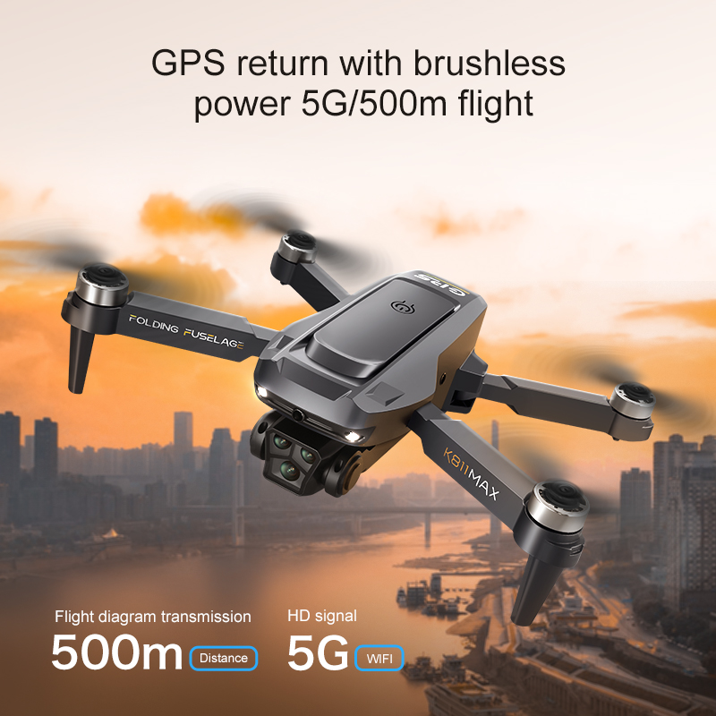 K811MAX Quadcopter Drone: Brus - Drone Z incelemesi ve fiyatı