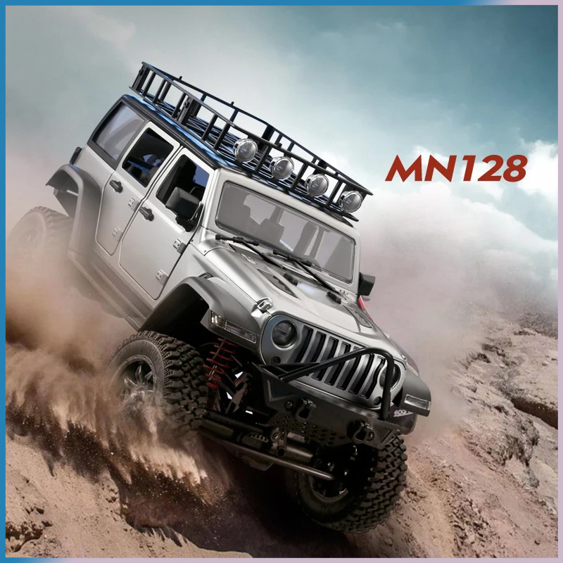RC Crawler 4x4 Car MN128  2.4G - Drone Rc Bolide incelemesi ve fiyatı