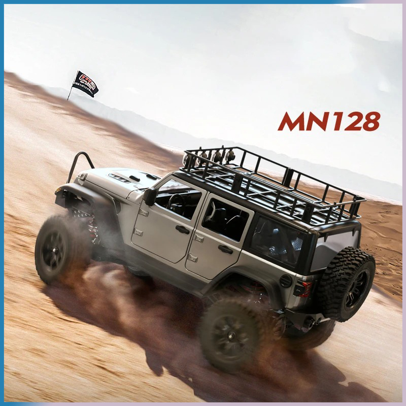 RC Crawler 4x4 Car MN128  2.4G - Drone Rc Bolide incelemesi ve fiyatı