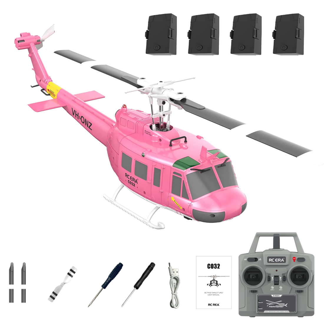 C032 6CH Brushless RC Helicopt - Drone Rc Bolide incelemesi ve fiyatı