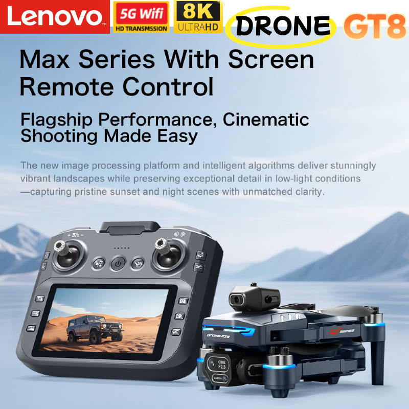 Lenovo Drone 8K Camera GT8 GT5 - Drone Gt8 Rc incelemesi ve fiyatı