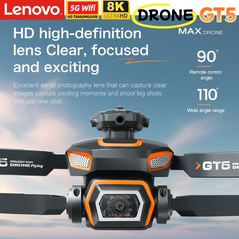 Lenovo Drone 8K Camera GT8 GT5 - Drone Gt8 Rc incelemesi ve fiyatı