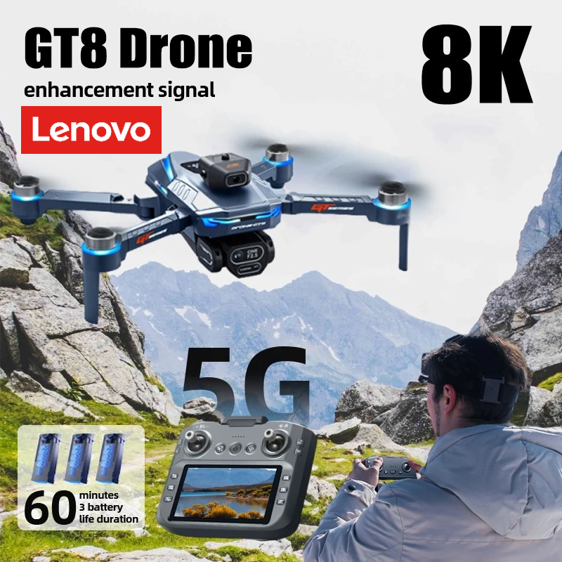 Lenovo GT8 Drone 8K Profession - Drone Gt8 Rc incelemesi ve fiyatı