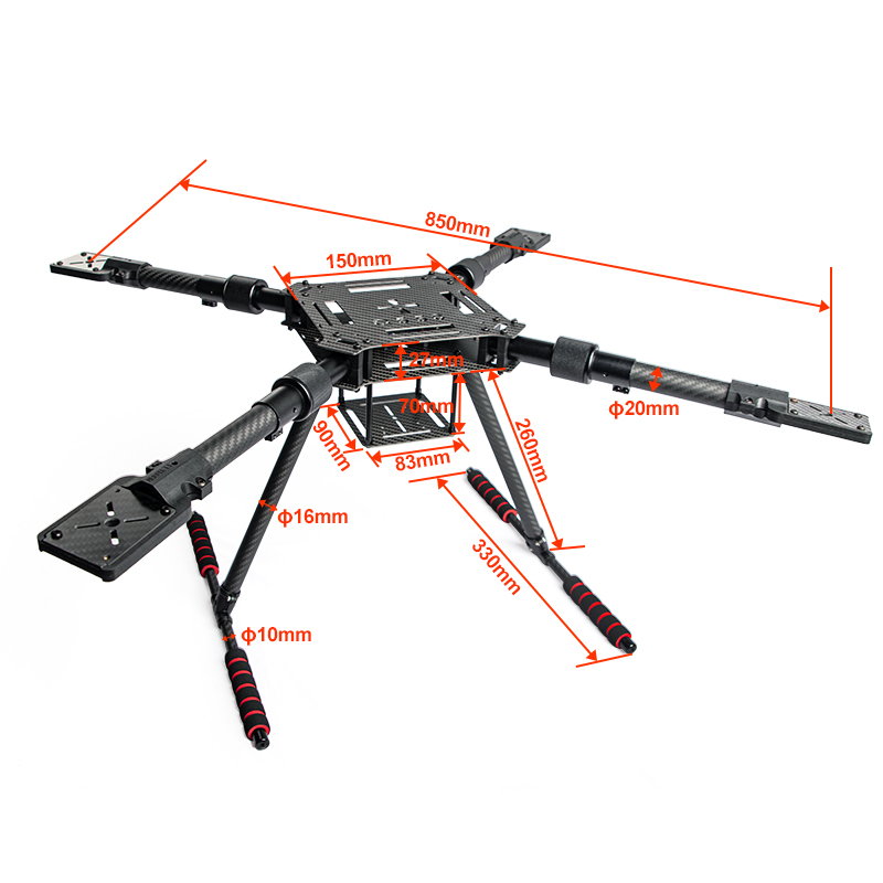 Carbon Fiber Folding Drone Fra - Carbon Fiber Drone Arm incelemesi ve fiyatı